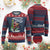 Funny Christmas Biker Ugly Christmas Sweater Braaaaping Around The Christmas Tree Dirt Bike Santa - Wonder Print Shop