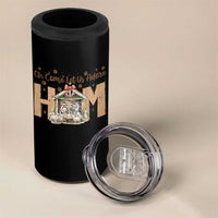Oh Come Let Us Adore Him 4 in 1 Can Cooler Tumbler Christian Christmas Nativity Scene - Wonder Print Shop