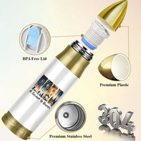 Christian Christmas Bullet Tumbler A Savior Is Born Jesus Nativity Scene - Wonder Print Shop