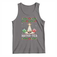 Funny Christmas Tea Lover Tank Top Nativi Tea Nativity Scene Christian Xmas - Wonder Print Shop