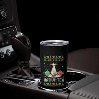 Funny Christmas Tea Lover Tumbler Cup Nativi Tea Nativity Scene Christian Xmas - Wonder Print Shop