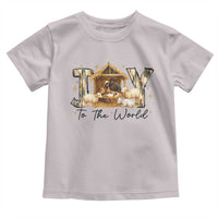 African American Christmas Nativity Scene Toddler T Shirt Joy To The World Afro Black Jesus - Wonder Print Shop