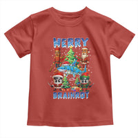 Funny Italian Brainrot Meme Christmas Toddler T Shirt Merry Brainrot Xmas Gen Alpha - Wonder Print Shop