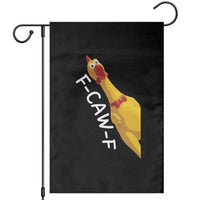 Funny F Caw F Chicken Toy Garden Flag Poultry Humor - Wonder Print Shop