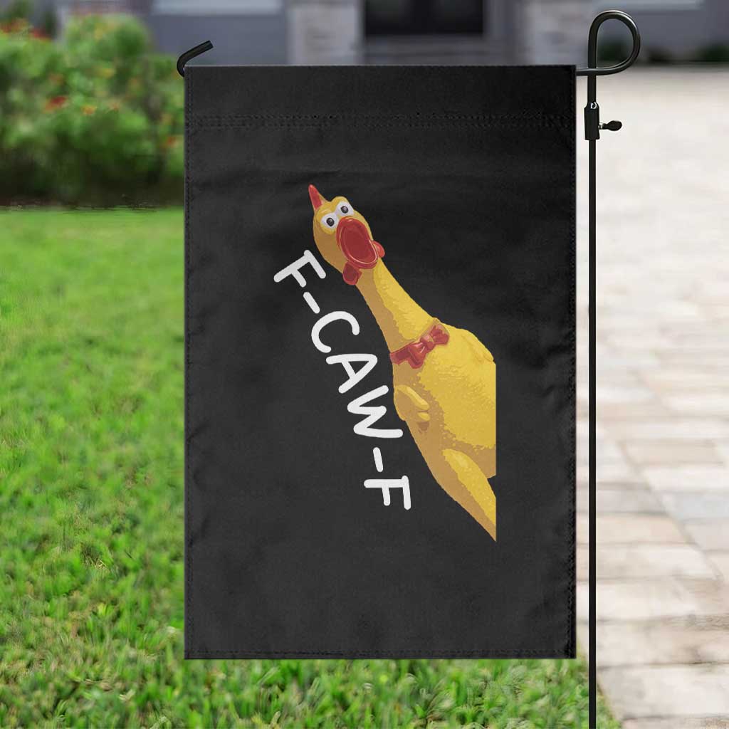 Funny F Caw F Chicken Toy Garden Flag Poultry Humor - Wonder Print Shop