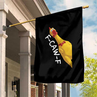 Funny F Caw F Chicken Toy Garden Flag Poultry Humor - Wonder Print Shop