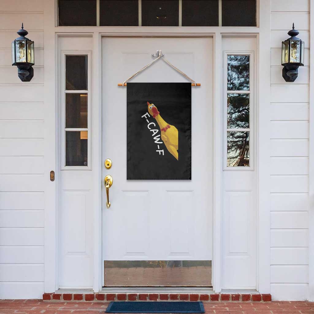 Funny F Caw F Chicken Toy Garden Flag Poultry Humor - Wonder Print Shop