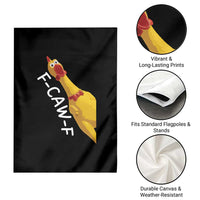 Funny F Caw F Chicken Toy Garden Flag Poultry Humor - Wonder Print Shop