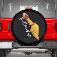 Funny F Caw F Chicken Toy Spare Tire Cover Poultry Humor - Wonder Print Shop