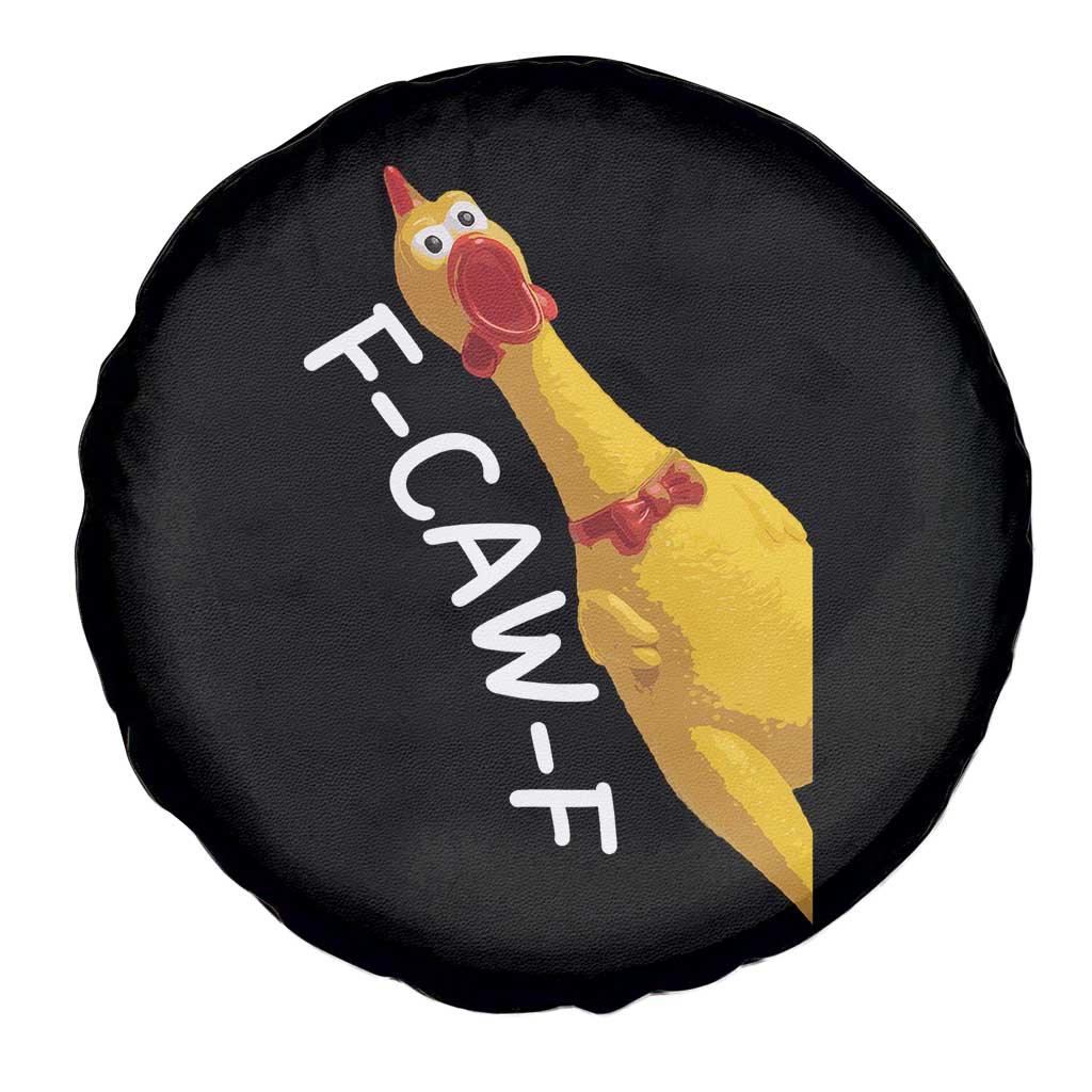 Funny F Caw F Chicken Toy Spare Tire Cover Poultry Humor - Wonder Print Shop