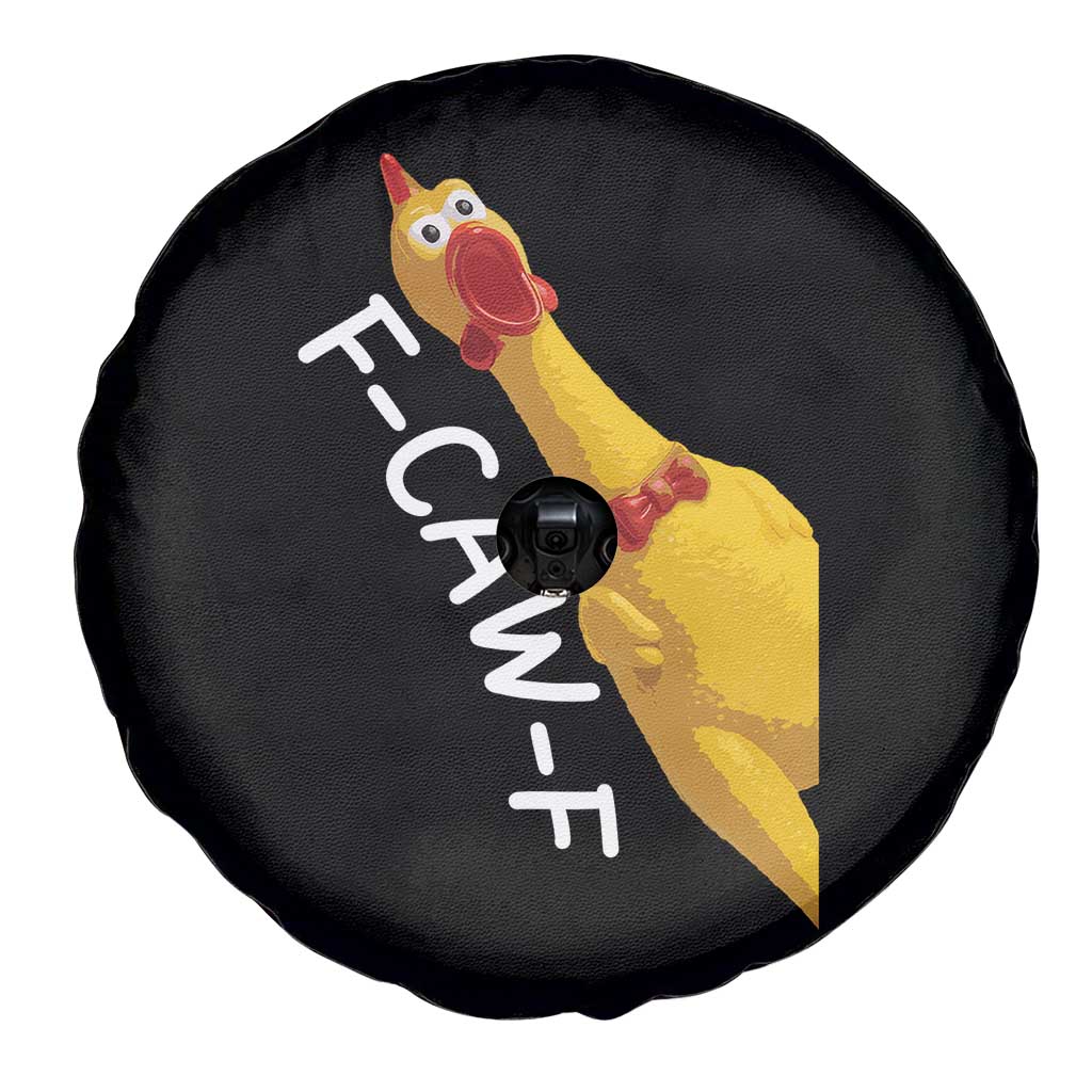 Funny F Caw F Chicken Toy Spare Tire Cover Poultry Humor - Wonder Print Shop