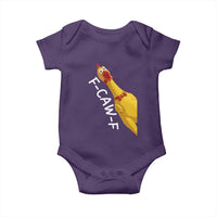 Funny F Caw F Chicken Toy Baby Onesie Poultry Humor - Wonder Print Shop