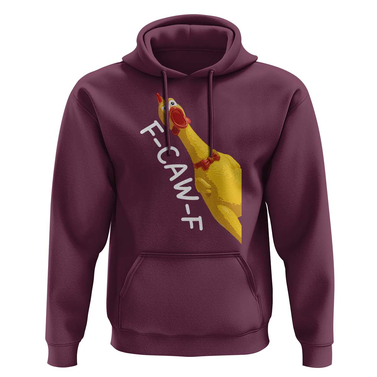 Funny F Caw F Chicken Toy Hoodie Poultry Humor - Wonder Print Shop