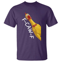 Funny F Caw F Chicken Toy T Shirt Poultry Humor - Wonder Print Shop