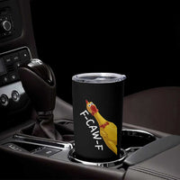Funny F Caw F Chicken Toy Tumbler Cup Poultry Humor - undefined