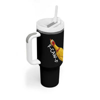 Funny F Caw F Chicken Toy Tumbler With Handle Poultry Humor - Wonder Print Shop