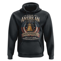 250 years Of America Independence Hoodie 250th American Anniversary Liberty Bell - Wonder Print Shop