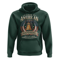 250 years Of America Independence Hoodie 250th American Anniversary Liberty Bell - Wonder Print Shop