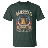 250 years Of America Independence T Shirt 250th American Anniversary Liberty Bell - Wonder Print Shop