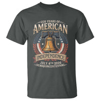 250 years Of America Independence T Shirt 250th American Anniversary Liberty Bell - Wonder Print Shop