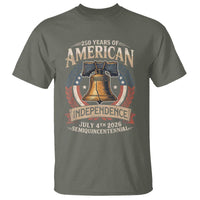 250 years Of America Independence T Shirt 250th American Anniversary Liberty Bell - Wonder Print Shop