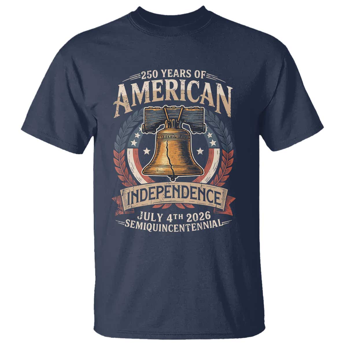 250 years Of America Independence T Shirt 250th American Anniversary Liberty Bell - Wonder Print Shop