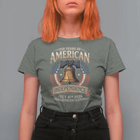 250 years Of America Independence T Shirt For Women 250th American Anniversary Liberty Bell - Wonder Print Shop