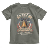 250 years Of America Independence Toddler T Shirt 250th American Anniversary Liberty Bell - Wonder Print Shop