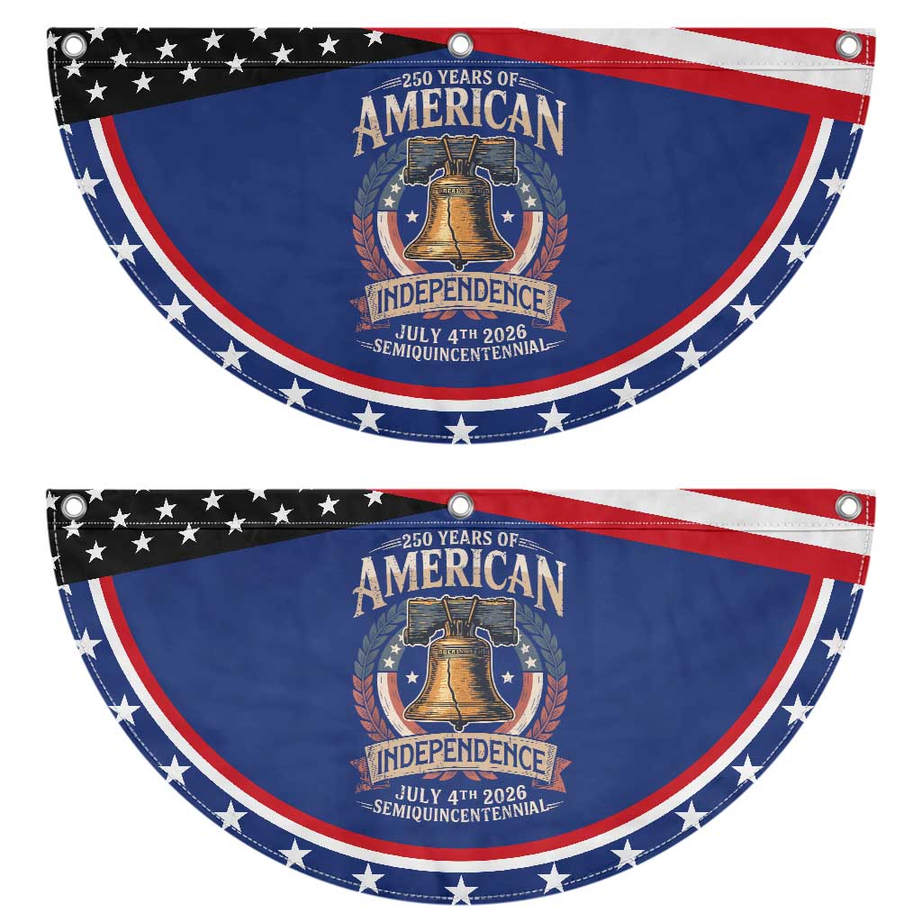 250 years Of America Independence Patriotic Fan Flag 250th American Anniversary Liberty Bell