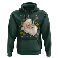 Funny Christmas Cajun Louisiana Santa Papa Noel Hoodie