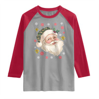 Funny Christmas Cajun Louisiana Santa Papa Noel Raglan Shirt - Wonder Print Shop
