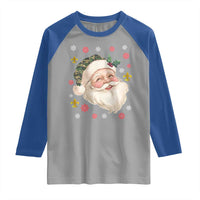 Funny Christmas Cajun Louisiana Santa Papa Noel Raglan Shirt - Wonder Print Shop
