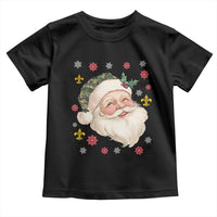 Funny Christmas Cajun Louisiana Santa Papa Noel Toddler T Shirt