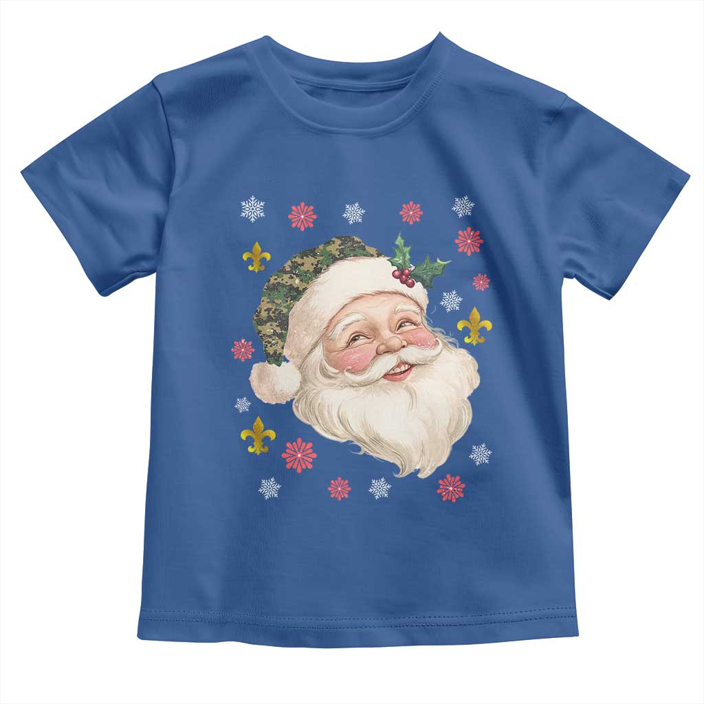 Funny Christmas Cajun Louisiana Santa Papa Noel Toddler T Shirt