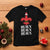 Funny Cajun Louisiana Christmas T Shirt Heaux Heaux Heaux New Orleans Santa Hat - Wonder Print Shop