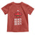 Funny Cajun Louisiana Christmas Toddler T Shirt Heaux Heaux Heaux New Orleans Santa Hat