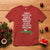 Funny Cajun Louisiana Christmas T Shirt Eight Crocodiles New Orleans Santa - Wonder Print Shop