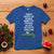 Funny Cajun Louisiana Christmas T Shirt Eight Crocodiles New Orleans Santa - Wonder Print Shop