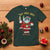 Funny Christmas Pirate Santa T Shirt Yo Ho Ho Holiday Xmas Pirate - Wonder Print Shop