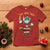 Funny Christmas Pirate Santa T Shirt Yo Ho Ho Holiday Xmas Pirate - Wonder Print Shop