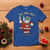Funny Christmas Pirate Santa T Shirt Yo Ho Ho Holiday Xmas Pirate - Wonder Print Shop