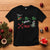 Funny Christmas Pirate T Shirt Yo Ho Ho Marrrrry X-Mas Anchor Santa Hat - Wonder Print Shop