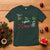 Funny Christmas Pirate T Shirt Yo Ho Ho Marrrrry X-Mas Anchor Santa Hat - Wonder Print Shop