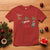 Funny Christmas Pirate T Shirt Yo Ho Ho Marrrrry X-Mas Anchor Santa Hat - Wonder Print Shop