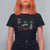 Funny Christmas Pirate T Shirt For Women Yo Ho Ho Marrrrry X-Mas Anchor Santa Hat - Wonder Print Shop