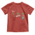 Funny Christmas Pirate Toddler T Shirt Yo Ho Ho Marrrrry X-Mas Anchor Santa Hat