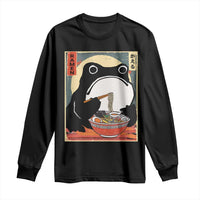 Funny Frog Ramen Japanese Kawaii Anime Long Sleeve Shirt