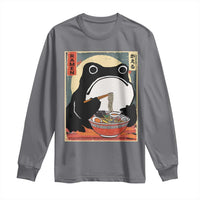 Funny Frog Ramen Japanese Kawaii Anime Long Sleeve Shirt