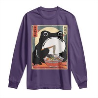 Funny Frog Ramen Japanese Kawaii Anime Long Sleeve Shirt