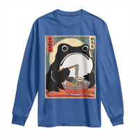 Funny Frog Ramen Japanese Kawaii Anime Long Sleeve Shirt